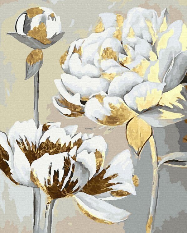 Golden flowers - Image 4