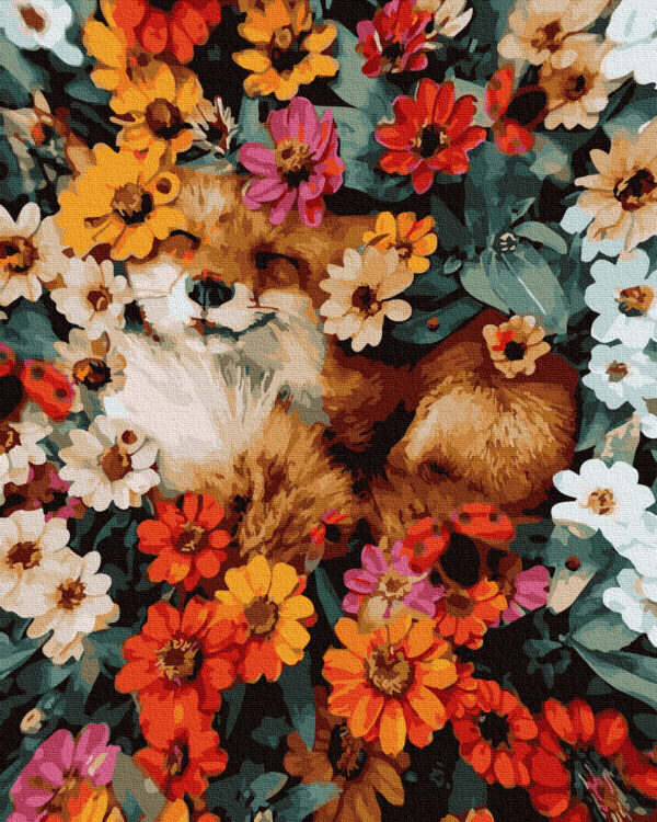 A fox among flowers - Image 3