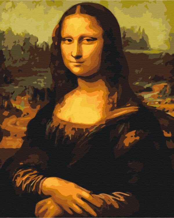 Tapyba pagal skaicius Mona Lisa manotapyba.lt