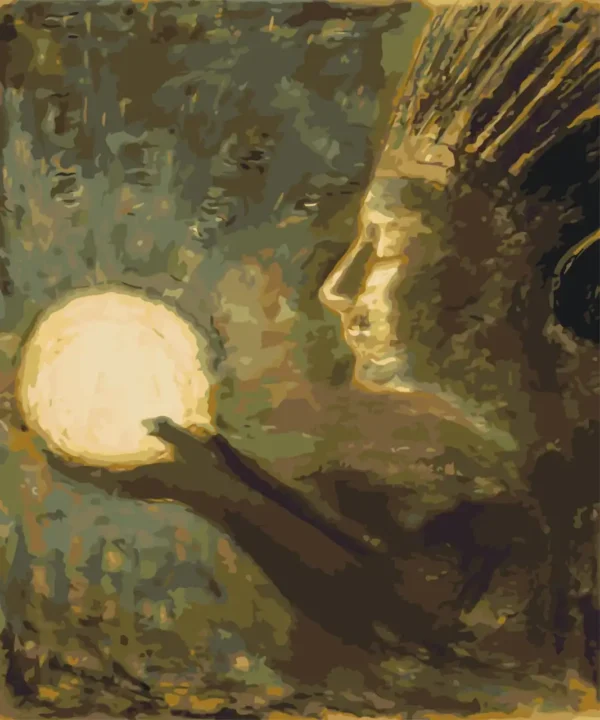 "Fellowship" (1906) by M.K.Čiurlionis - reproduction - Image 2