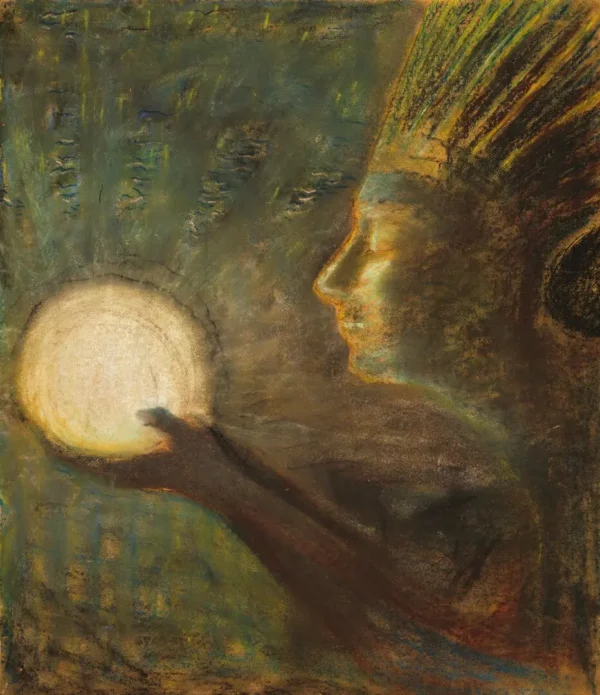 "Fellowship" (1906) by M.K.Čiurlionis - reproduction - Image 3