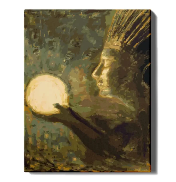 "Fellowship" (1906) by M.K.Čiurlionis - reproduction