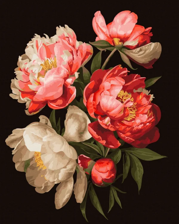 Bright peonies - Image 2