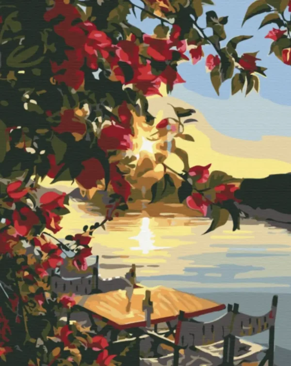 Sunset among the roses - Image 2