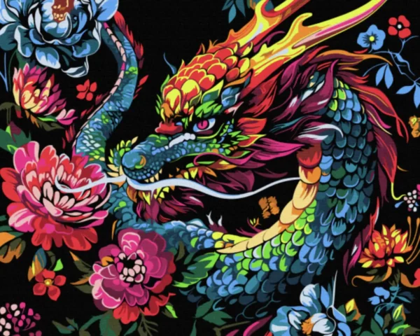 Colourful dragon - Image 2