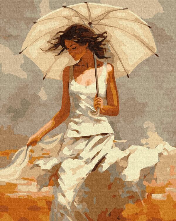 Girl with umbrella - Image 2