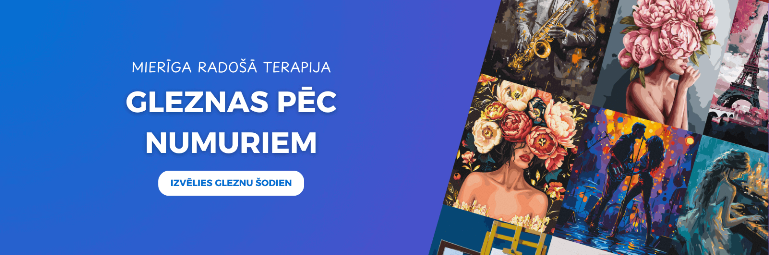 gleznas pec numuriem desk