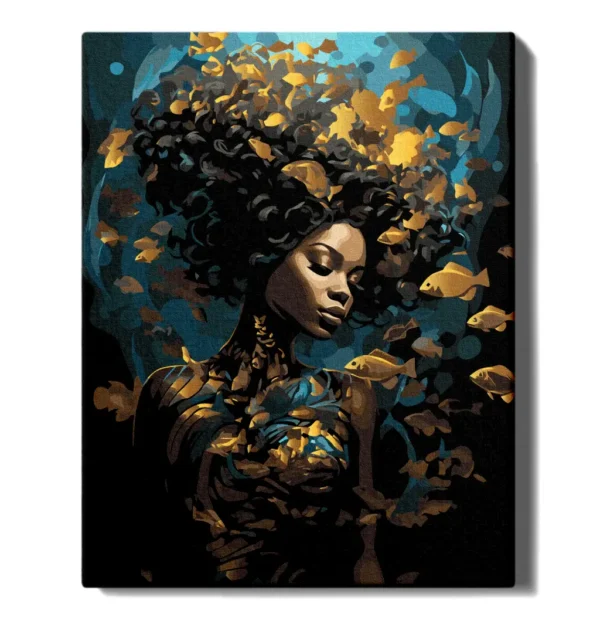 tapyba pagal skaicius mergina ir auksines zuvys manotapyba.lt