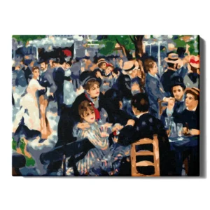Dejošana kafejnīcā Moulin de la Galette. Pjērs-Augusts Renoirs