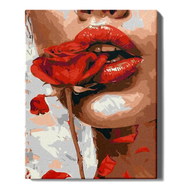 tapyba pagal skaicius_mergina su roze_manotapyba.lt tapyba pagal skaicius mergina su roze manotapyba.lt