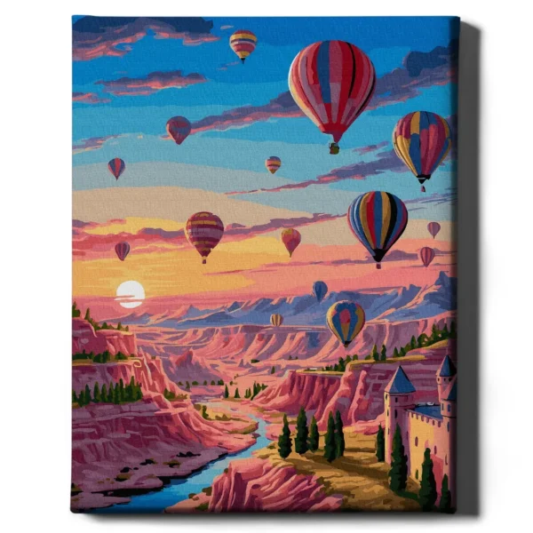 tapyba pagal skaicius balionai virs kanjono manotapyba.lt