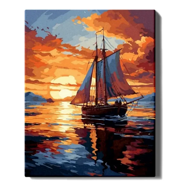 tapyba pagal skaicius_laivas saulelydyje_manotapyba.lt tapyba pagal skaicius laivas saulelydyje manotapyba.lt