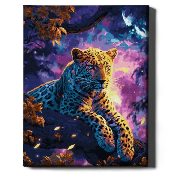 tapyba pagal skaicius leopardas po menuliu manotapyba.lt