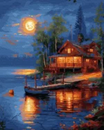 tapyba-pagal-skaicius_namelis-prie-ezero1_manotapyba.lt