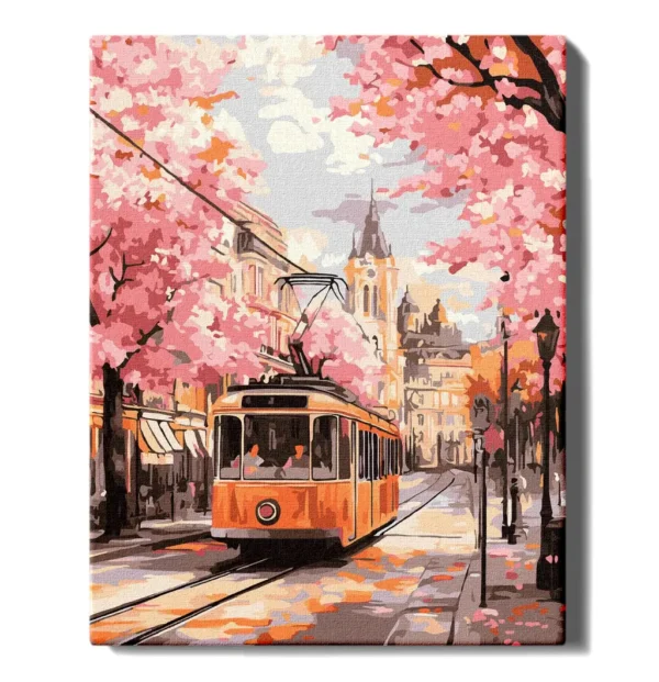 tapyba pagal skaicius_pavasaris mieste_manotapyba.lt tapyba pagal skaicius pavasaris mieste manotapyba.lt