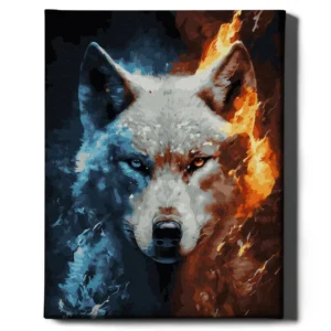 Ugnies ir ledo vilkas