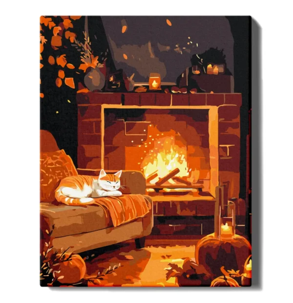 tapyba pagal skaicius vakaras prie zidinio manotapyba.lt