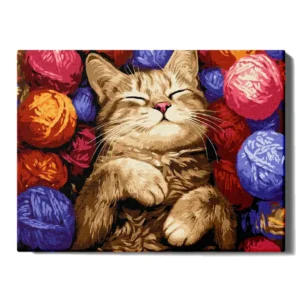 Katinas tarp siūlų