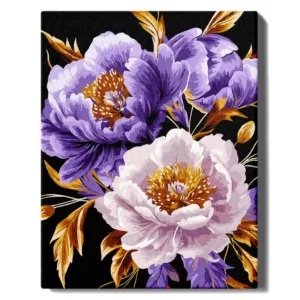 Violetiniai auksiniai bijūnai