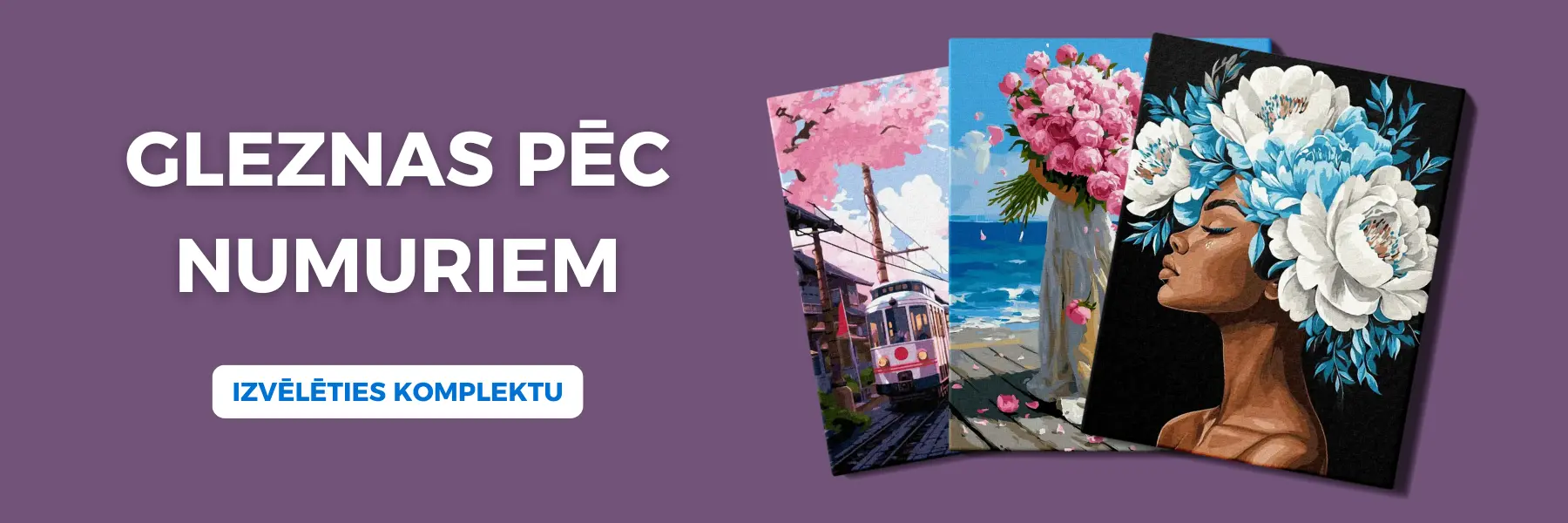 gleznas pec numuriem