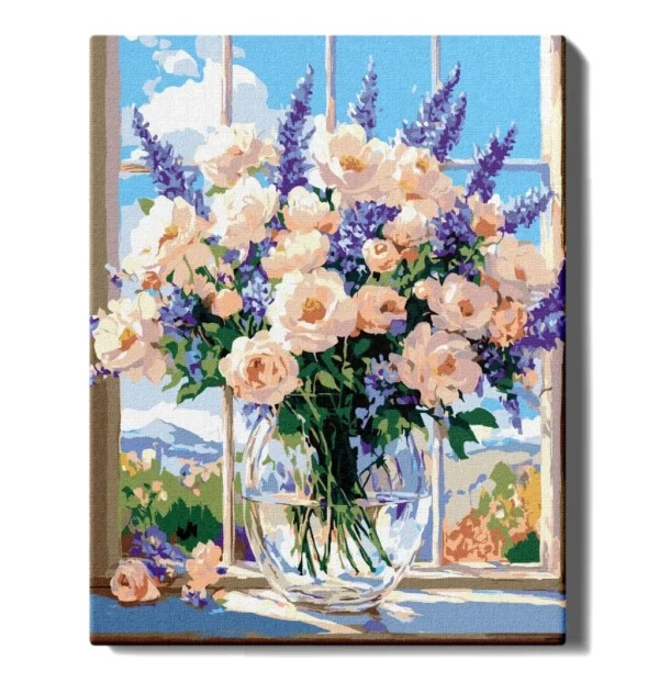 tapyba pagal skaicius geliu spalvos manotapyba.lt