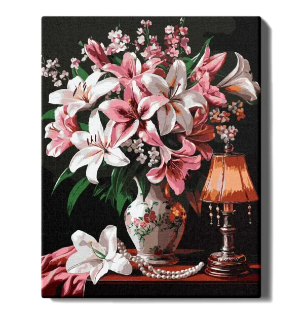 tapyba pagal skaicius leliju puokste manotapyba.lt