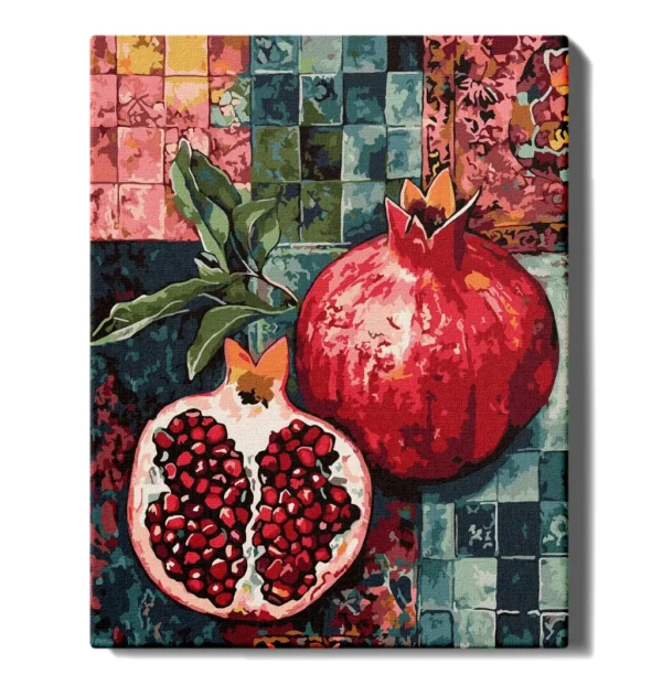 tapyba pagal skaicius raudona granata manotapyba.lt